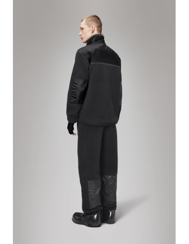 RAINS Yermo Fleece Jacket Black - 19000