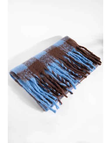 24COLOURS checked scarf -18882
