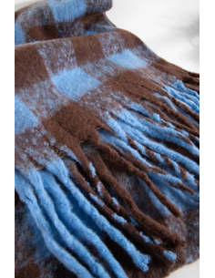 24COLOURS checked scarf -18882 2