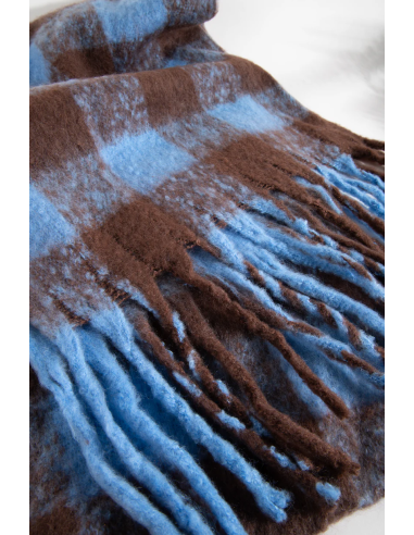 24COLOURS checked scarf -18882