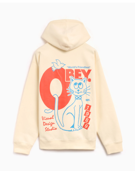 OBEY Worlds Friendliest Men's Hoodie-112843930