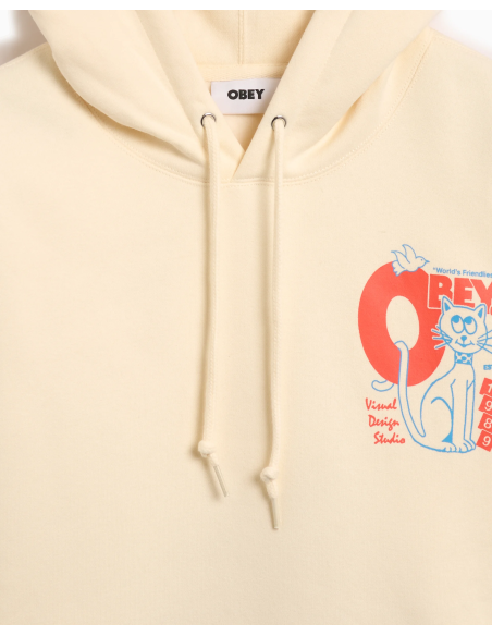 OBEY Worlds Friendliest Men's Hoodie-112843930