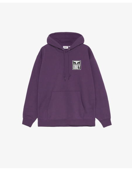 OBEY EYES ICON PREMIUM PULLOVER /PAISLEY PURPLE-112843126