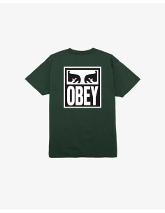 OBEY EYES ICON II CLASSIC T-SHIRT / FOREST GREEN  -...