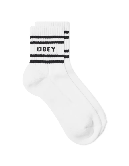 OBEY COOP SOCKS / WHITE - 200260070
