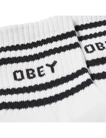 OBEY COOP SOCKS / WHITE - 200260070
