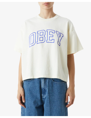OBEY COLLEGIATE  RAEGAN T-SHIRT...