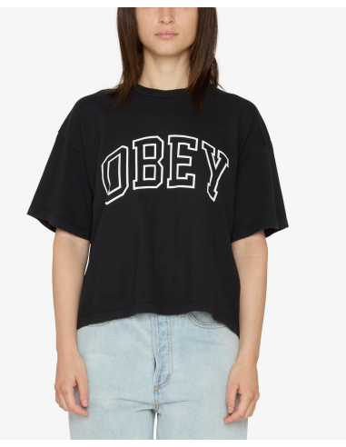 OBEY COLLEGIATE  RAEGAN T-SHIRT...