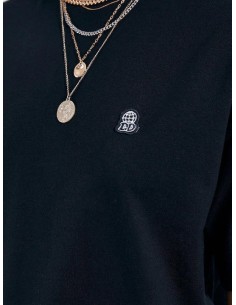 Dr Denim Ανδρικό T-shirt Κοντομάνικο Black-1941116 2