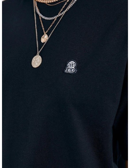 Dr Denim Ανδρικό T-shirt Κοντομάνικο Black-1941116