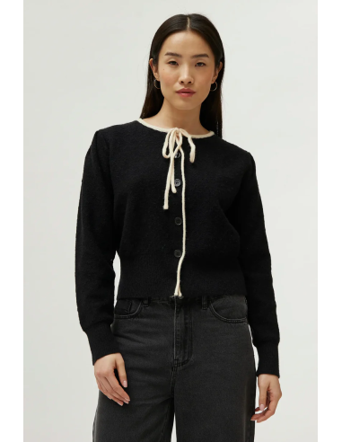 Compania Fantastica Black Cardigan -...