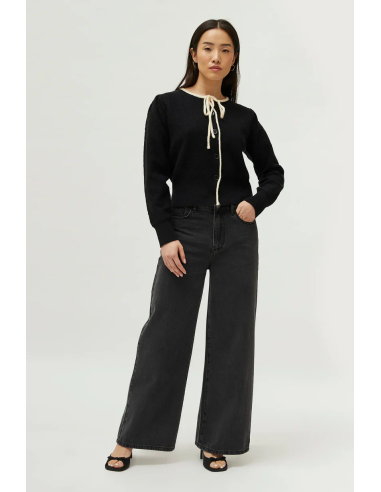 Compania Fantastica Black Cardigan -...