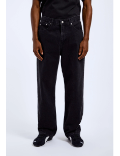 Dr Denim Omar Worn Black Pants-2110102A70