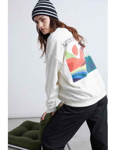 24COLOURS Sweatshirt white-50795