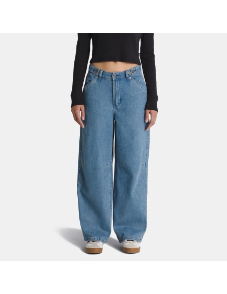 VANS  Curbside Denim Pant Stone Wash- VN000JTY7W61