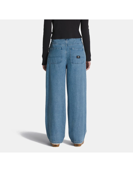 VANS  Curbside Denim Pant Stone Wash- VN000JTY7W61