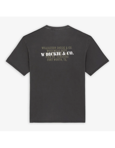 DICKIES STAMP TEE SS BLACK- DK0A863HBLK1