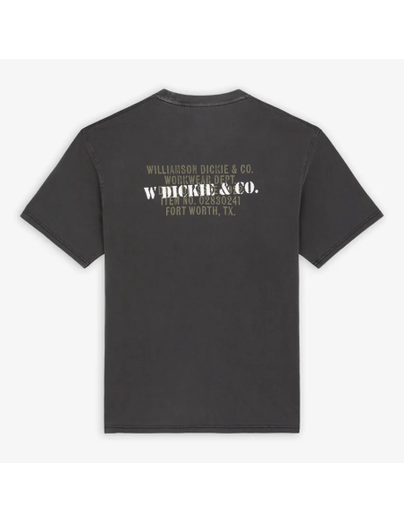 DICKIES STAMP TEE SS BLACK- DK0A863HBLK1