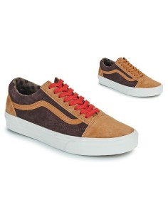 VANS  Old Skool PIG SUEDE PLAID GLAZED GINGER- VN0A2Z42N1Z1