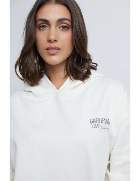 24Colours Gardening  Sweatshirt Beige -50796b