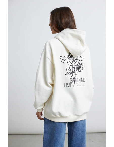 24Colours Gardening  Sweatshirt Beige -50796b