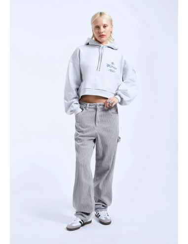 DR DENIM FAYE WORKER /LIGHT GREY CORD...