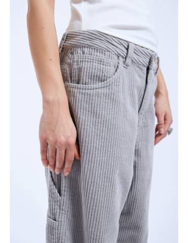 DR DENIM FAYE WORKER /LIGHT GREY CORD...