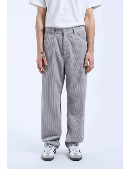 DR DENIM COLT WORKER / LIGHT GREY CORD PANTS- 2230102183