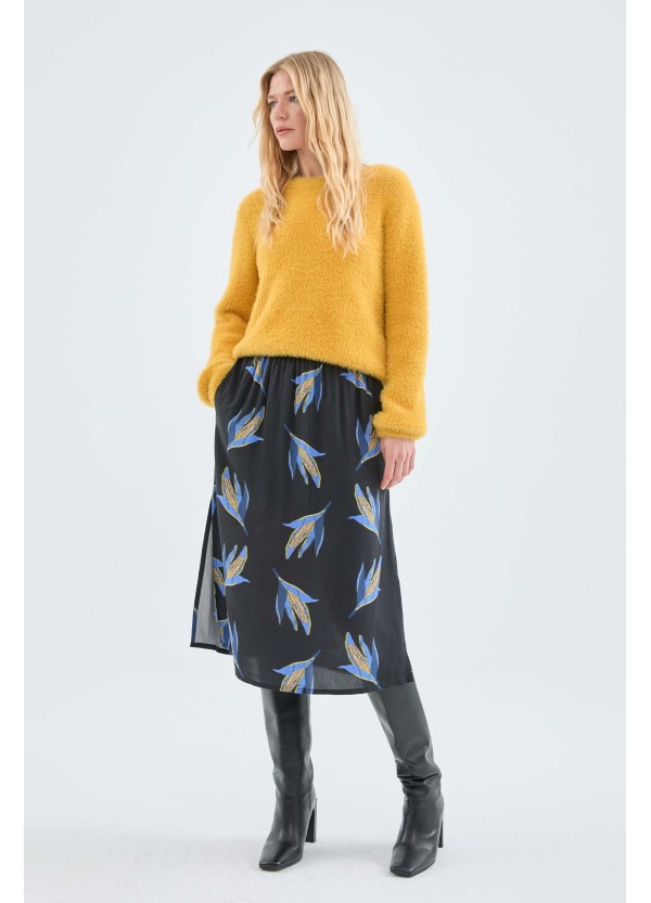 Compania Fantastica Printed Skirt-33C/41014