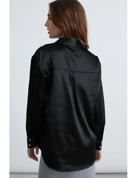 24COLOURS Shirt in Black - 30446c