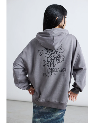 24COLOURS Gardening Sweatshirt Gray -...