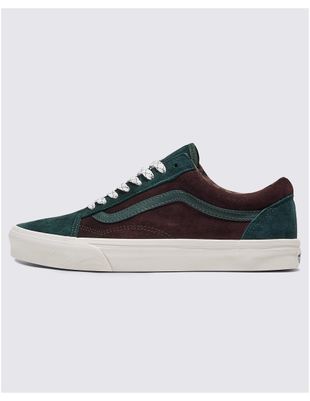 VANS  Old Skool PIG SUEDE PLAID Scarab- VN0A2Z42PRM1