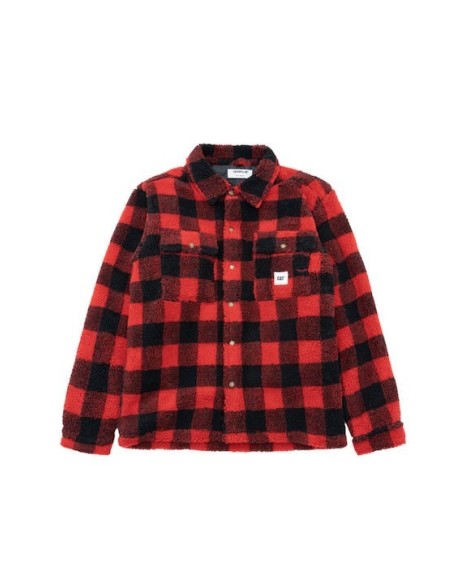 CATERPILLAR BUFFALO OVERSHIRT /RED/BLACK - 6040090