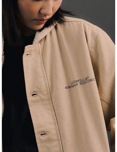 CATERPILLAR WASHED DECK JACKET/ BEIGE...