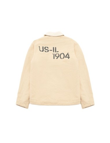 CATERPILLAR WASHED DECK JACKET/ BEIGE...