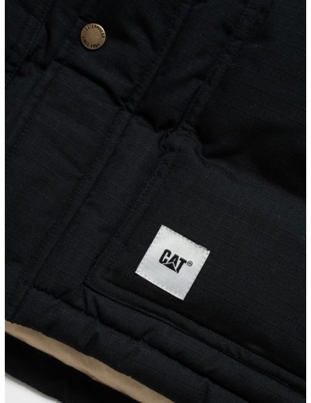CATERPILLAR RIPSTOP PUFFER BLACK -6040098