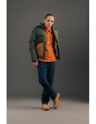 CATERPILLAR RIPSTOP PUFFER GREEN...