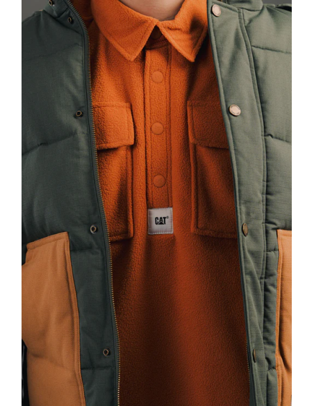 CATERPILLAR RIPSTOP PUFFER GREEN -6040098