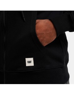 CATERPILLAR ESSENTIAL ZIP HOODIE/BLACK -6050164 2