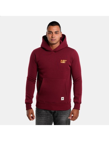 CATERPILLAR LOGO HOODIE MAROON -6050193