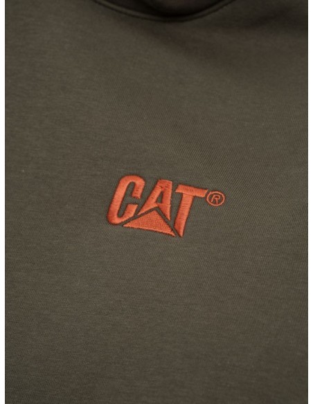 CATERPILLAR LOGO HOODIE GREEN -6050193