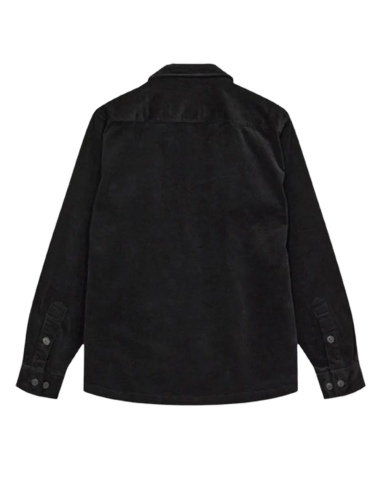 AKOSCAR CORD OVERSHIRT -CAVIAR- 901784