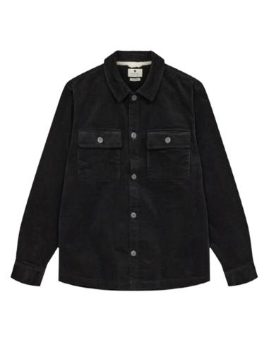 AKOSCAR CORD OVERSHIRT -CAVIAR- 901784