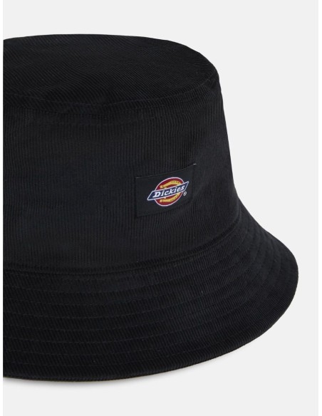 DICKIES CORDUROY BUCKET HAT BLACK - DK0A4ZAUBLK1