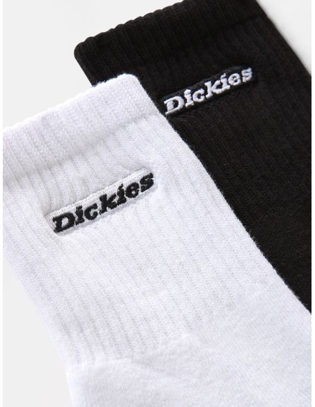 DICKIES NEW CARLYSS SOCKS BLACK WHITE-DK0A4XJYBLW1