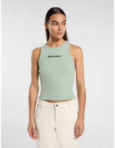 DICKIES RIB TOP W ICEBERG GREEN -DK0A4Z8NK361 2