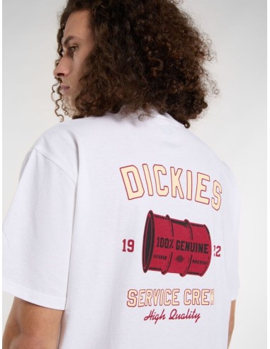 DICKIES SERVICE CREW SS TEE WHITE-...