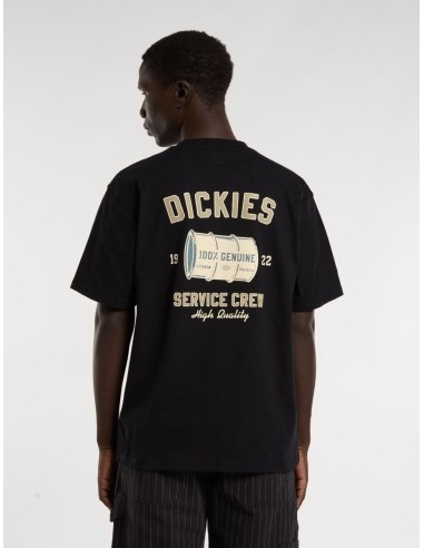 DICKIES SERVICE CREW SS TEE BLACK-...