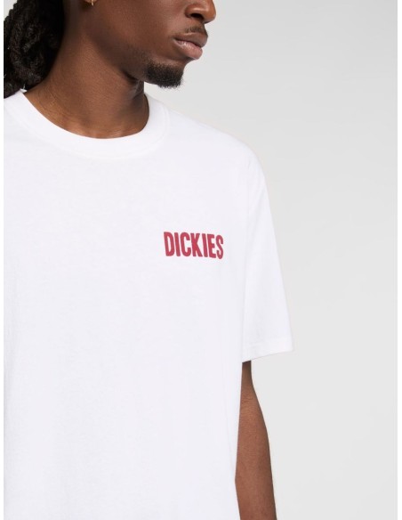 DICKIES SLACKS RALLY SS TEE WHITE- DK0A4Z8U0WH1