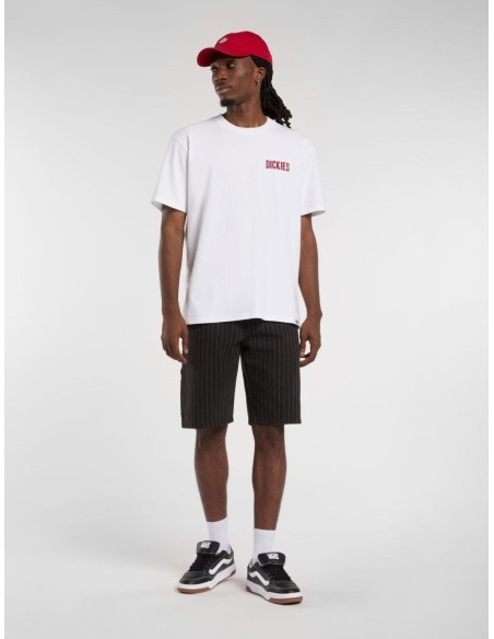 DICKIES SLACKS RALLY SS TEE WHITE- DK0A4Z8U0WH1